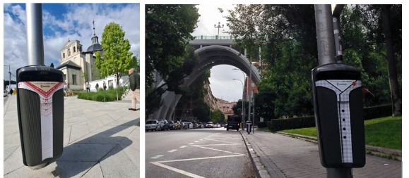 Papeleras Cibeles tematizadas para San Isidro 2026, chulapa y chulapo