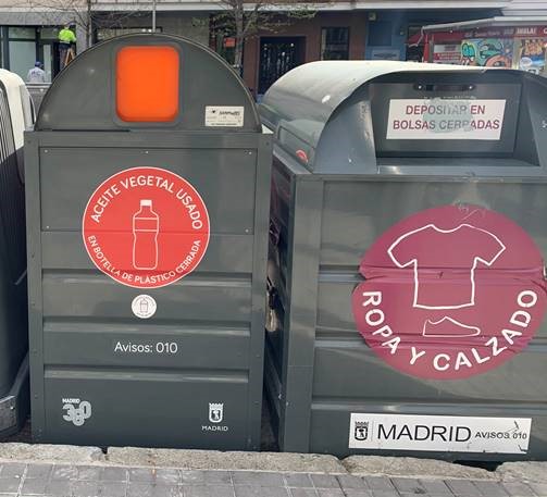 Recogida de residuos - de Madrid