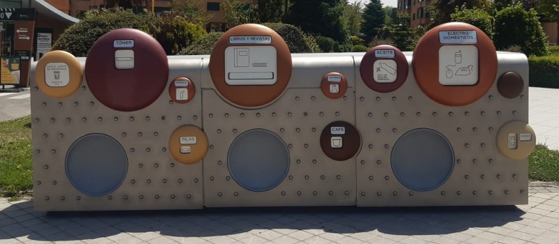 Punto limpio de proximidad ubicado en Avenida de los Andes 