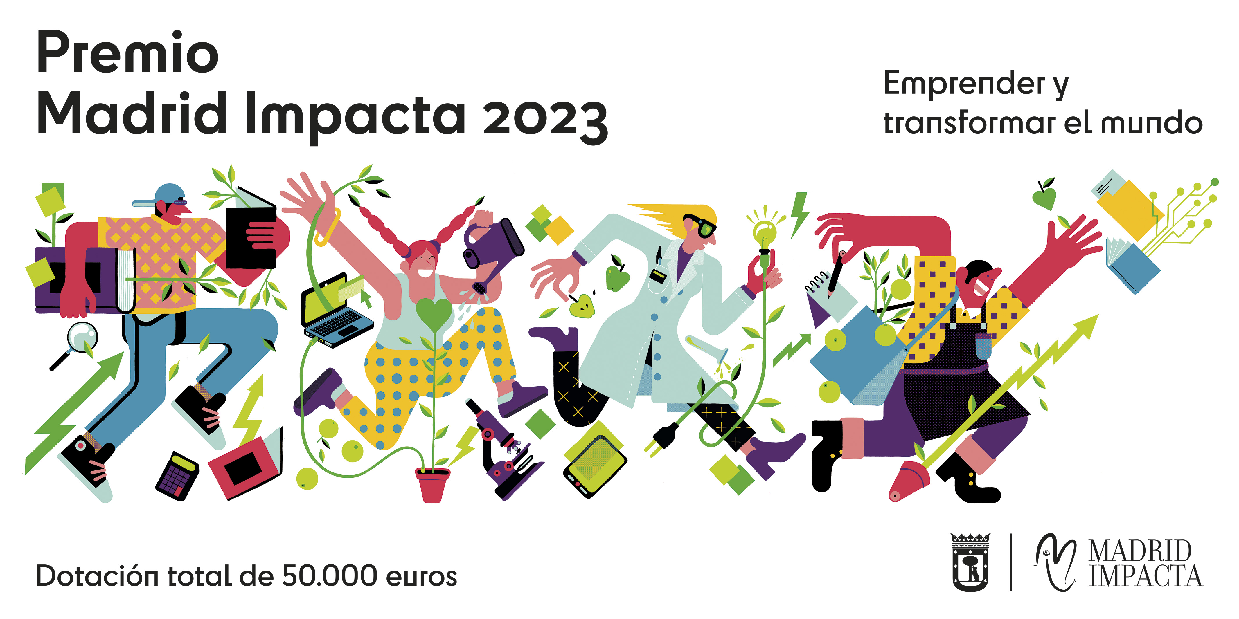 Logotipo del premio Madrid Impacta 2023