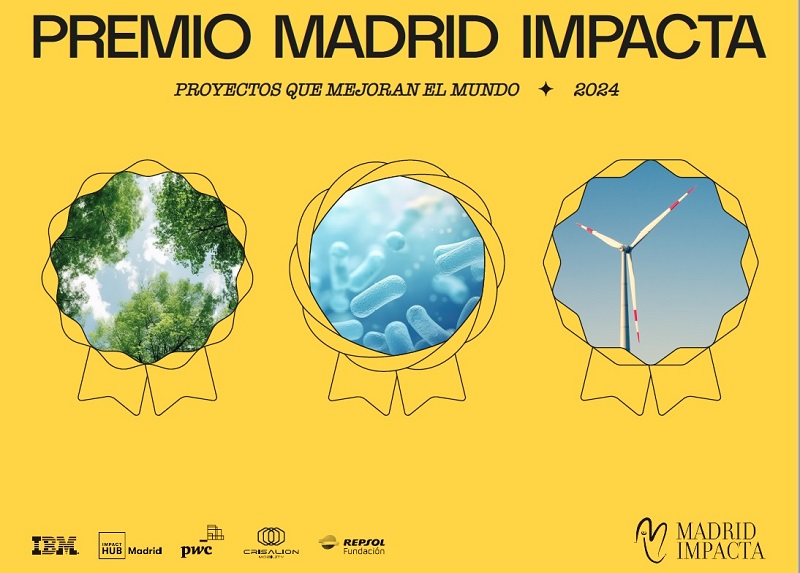 Logotipo del premio Madrid Impacta 2024