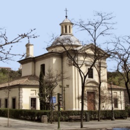Exterior de la ermita.