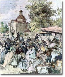 Romería de San Antonio de la Florida. 1858. Museo Municipal. Madrid.