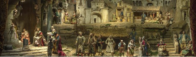 Fotograf&iacute;a del Bel&eacute;n Napolitano del Museo de Historia de Madrid