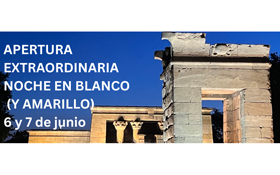 La noche en blanco y amarillo