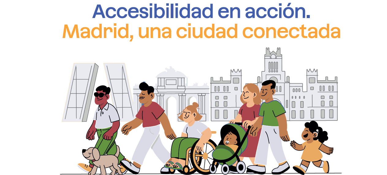 Foto con lema de la VI Jornadas de Accesibilidad Universal