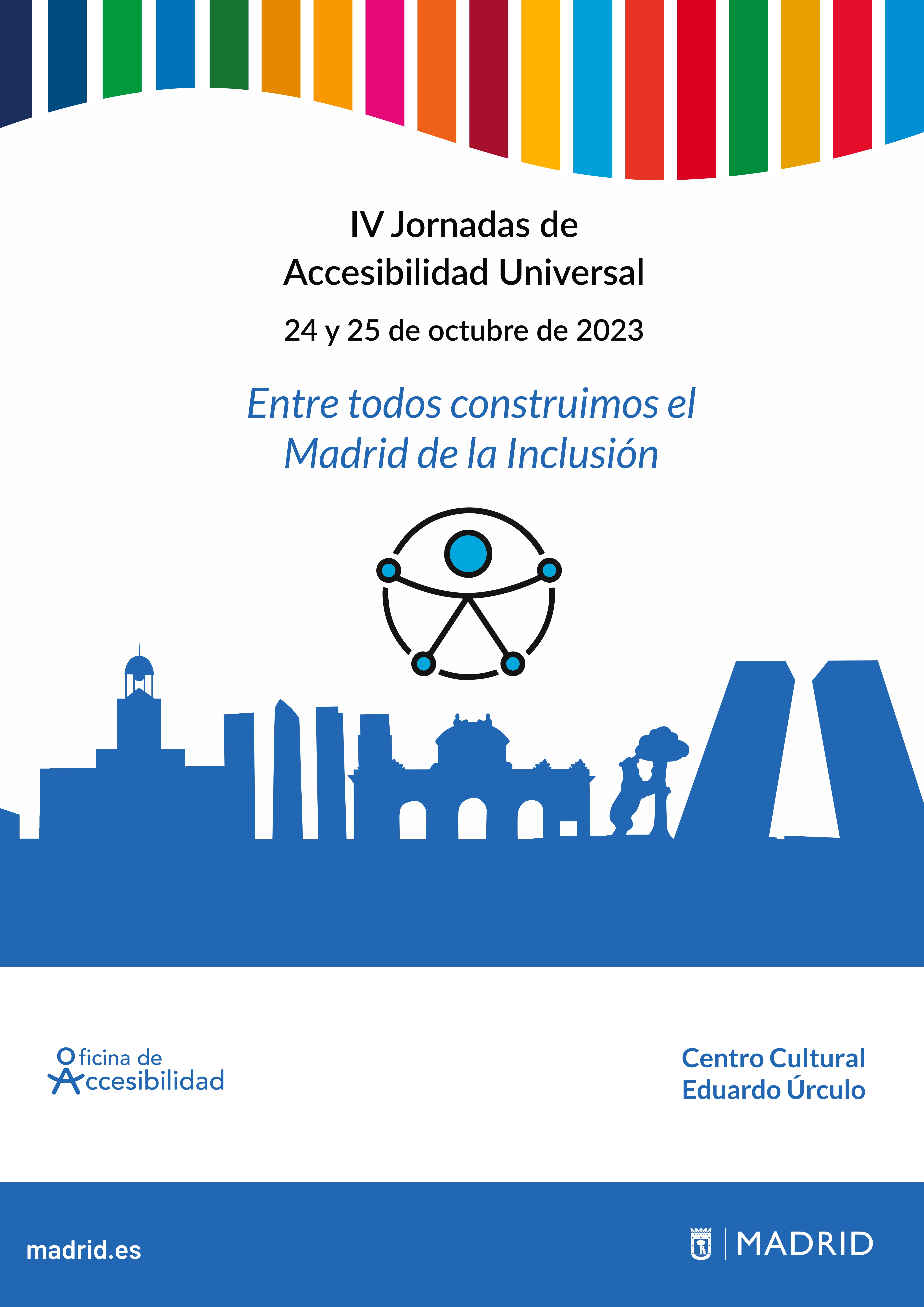 Cartel IV Jornadas Accesibilidad 2023