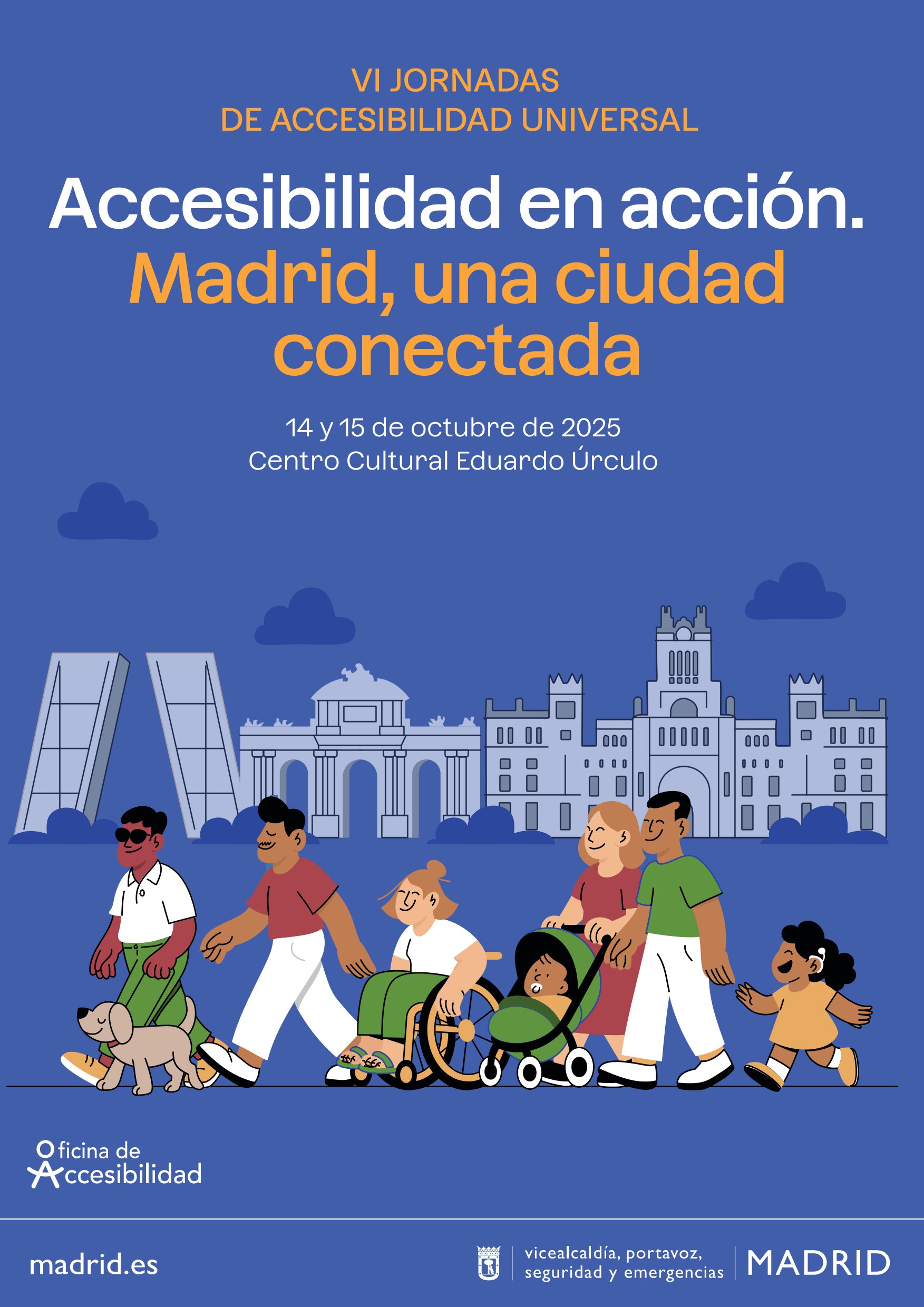 Cartel de las VI Jornadas de Accesibilidad en formato jpg
