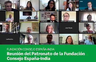 Reunión del Patronato de la Fundación Consejo España-India pos-COVID 29 jun