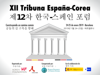 XII Tribuna España Corea Barcelona 24-25 eneII