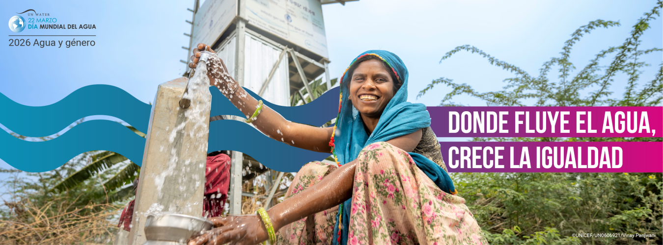 Día Mundial del Agua 22 marzo Foto:UNICEF/Vinay Panjwani