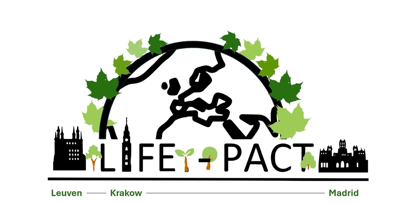 Logotipo proyecto LIFE PACT | People-Driven: Adapting Cities for Tomorrow