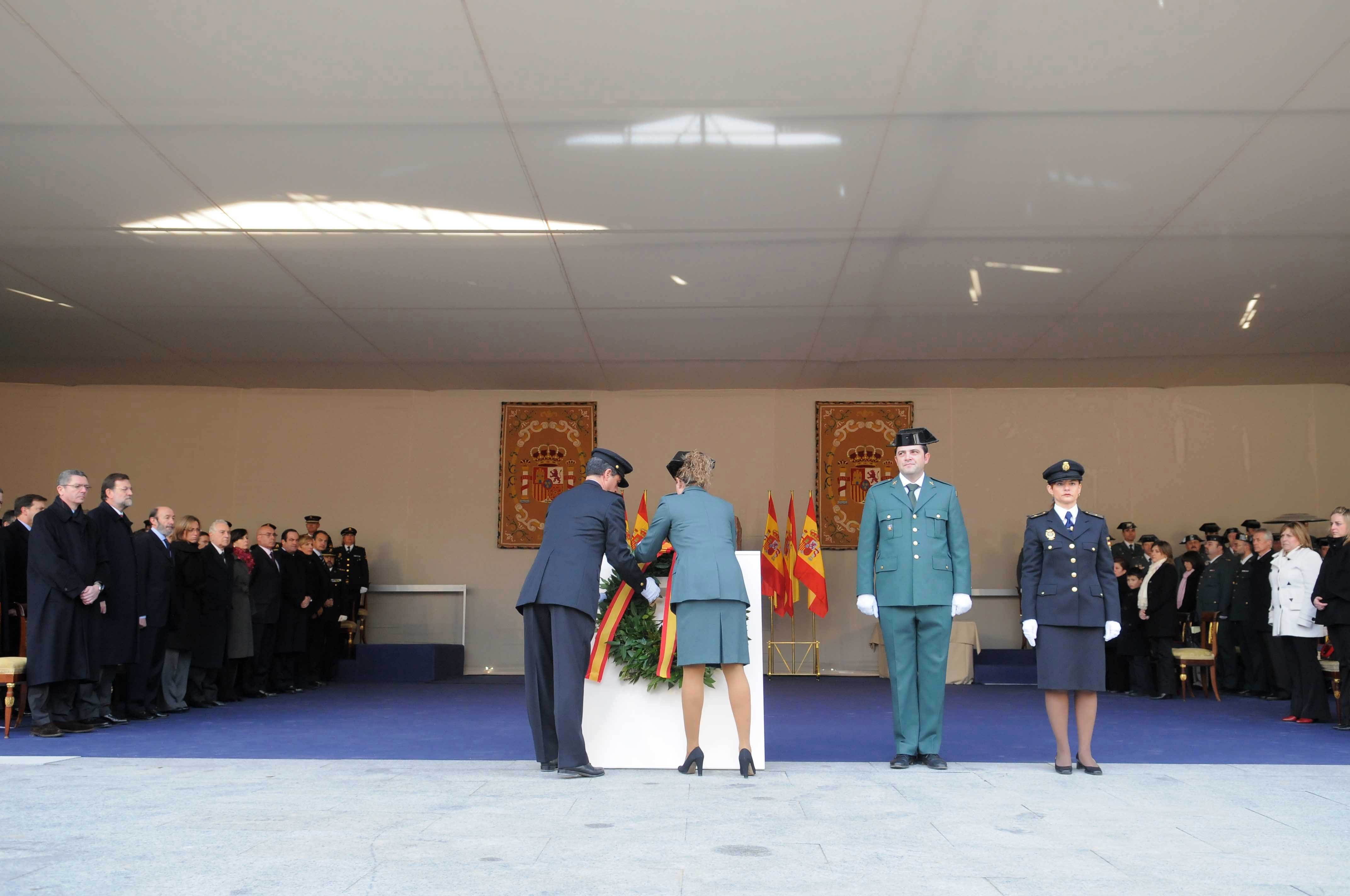 Gallardón asiste al homenaje a las Fuerzas de Seguridad del Estado ...