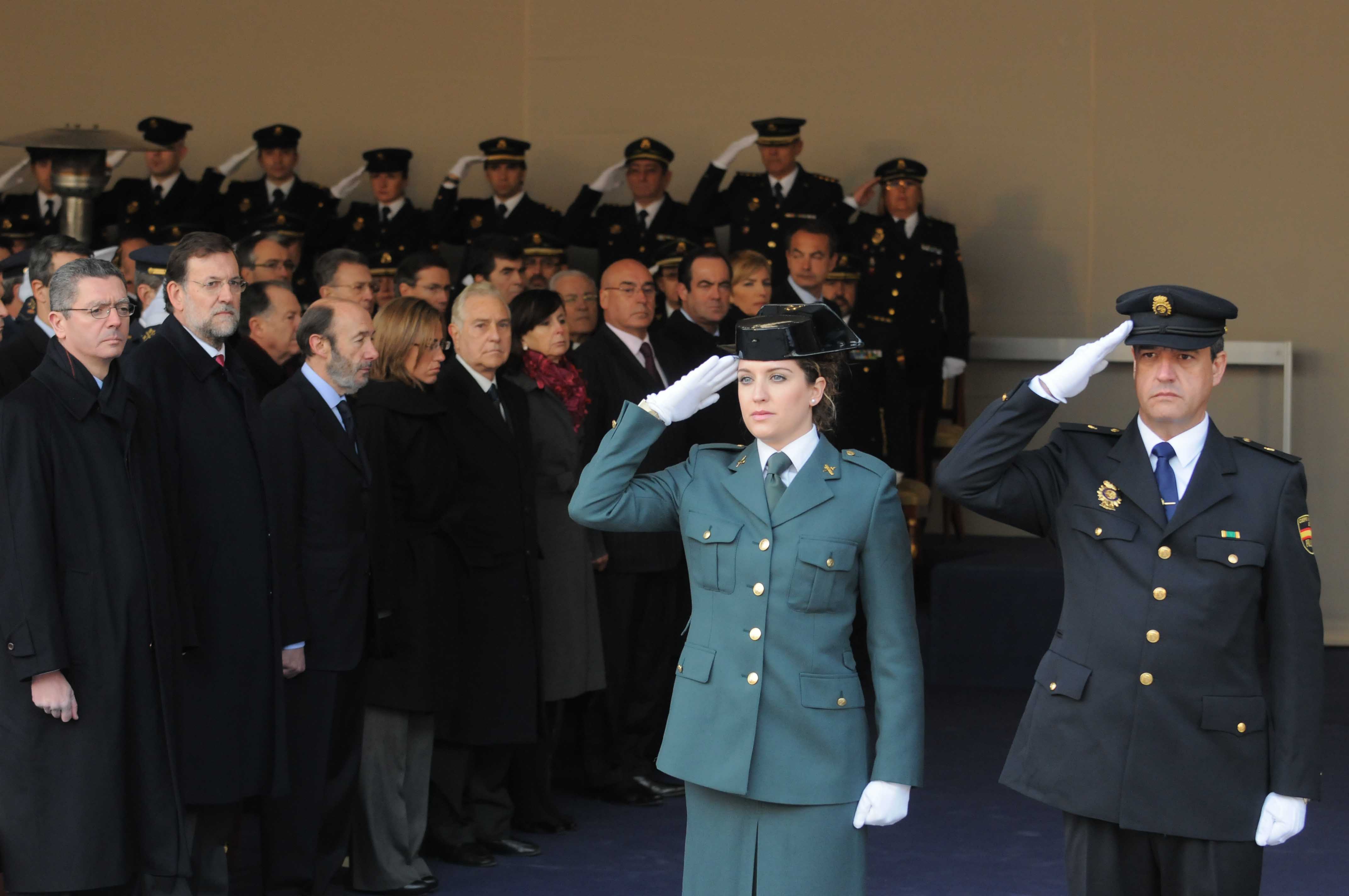 Gallardón asiste al homenaje a las Fuerzas de Seguridad del Estado ...