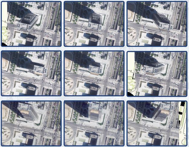 Torre Foster, desde diferentes fotogramas