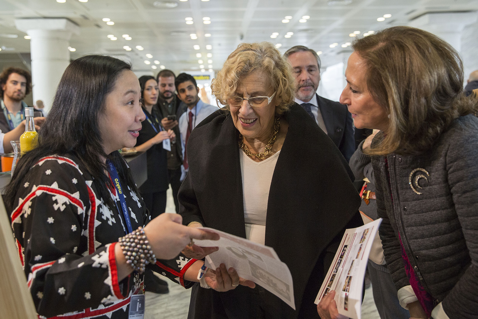 La alcaldesa en Madrid Fusi&oacute;n4