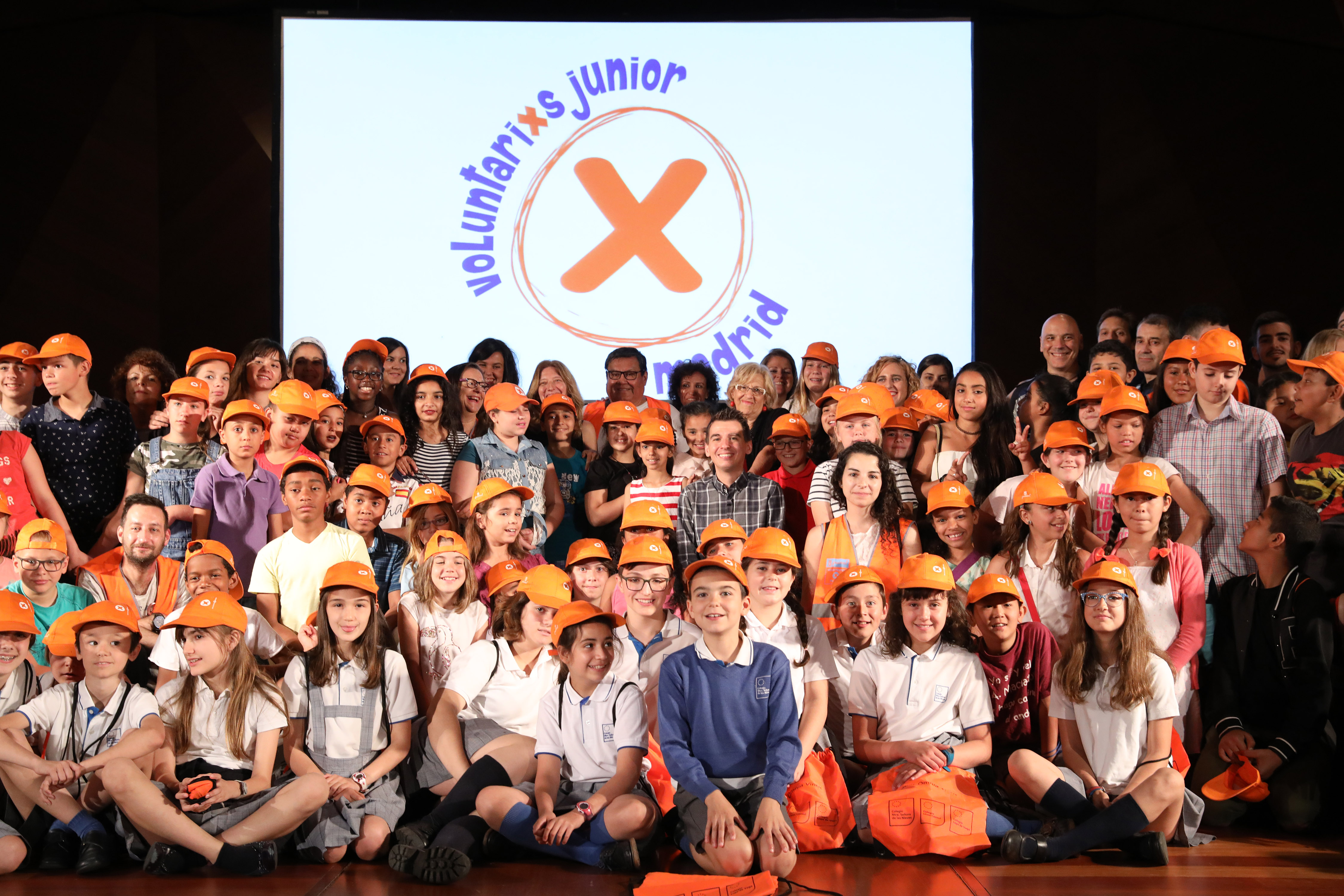 Presentación Voluntarios por Madrid Junior