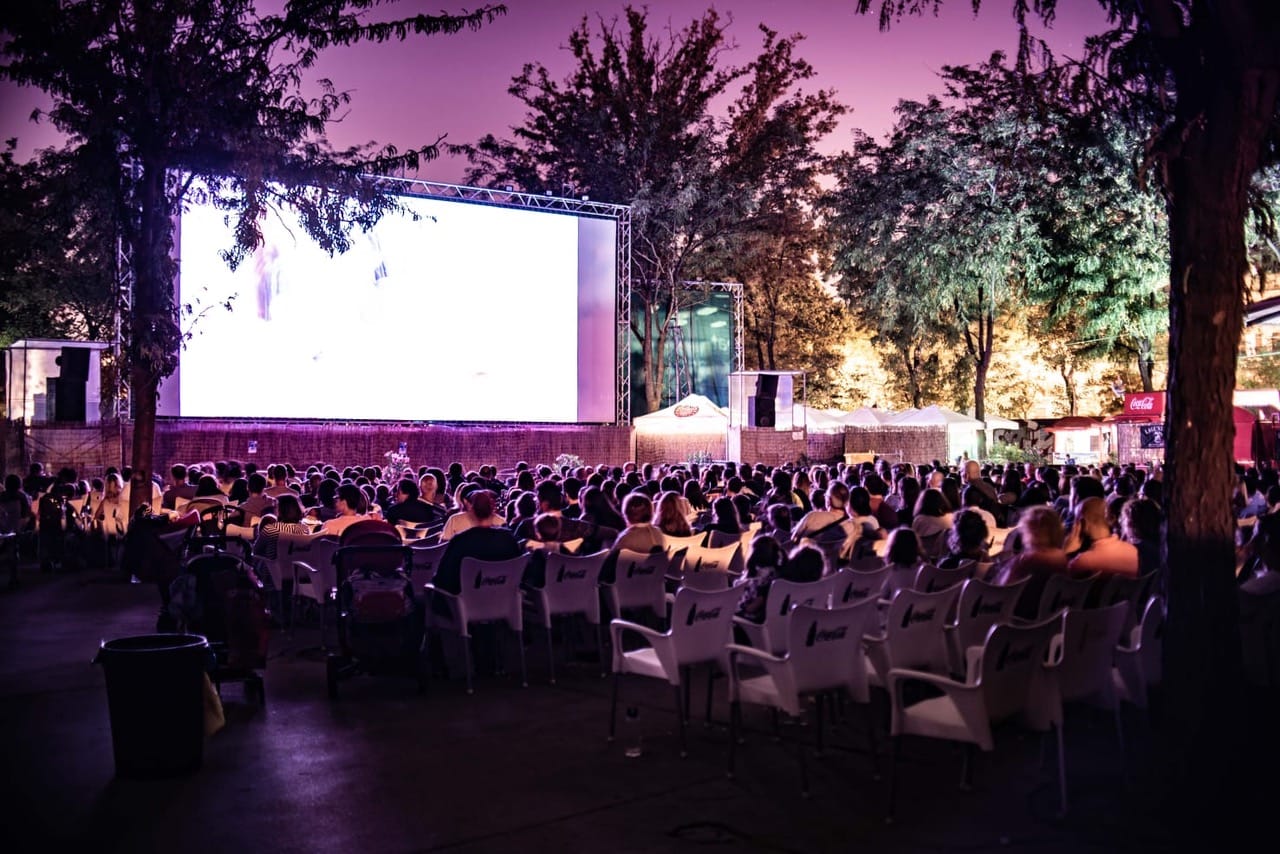 Cine de verano en el Parque de la Bombilla en ediciones anteriores