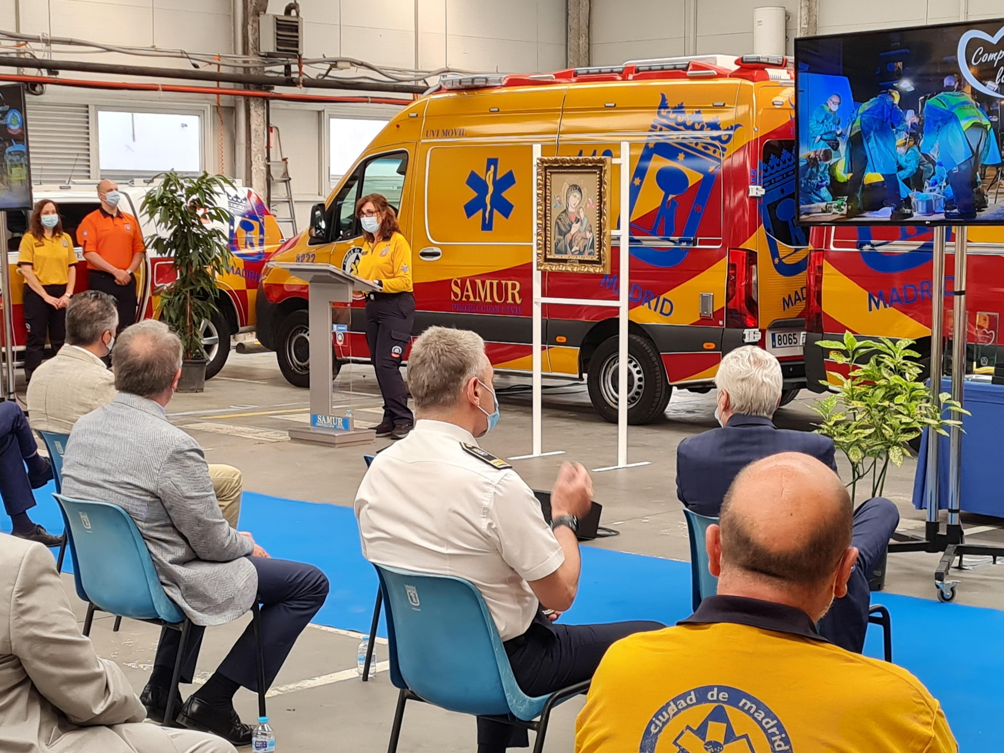 El SAMUR-Protección Civil premia a la ciudadanía madrileña por su ...