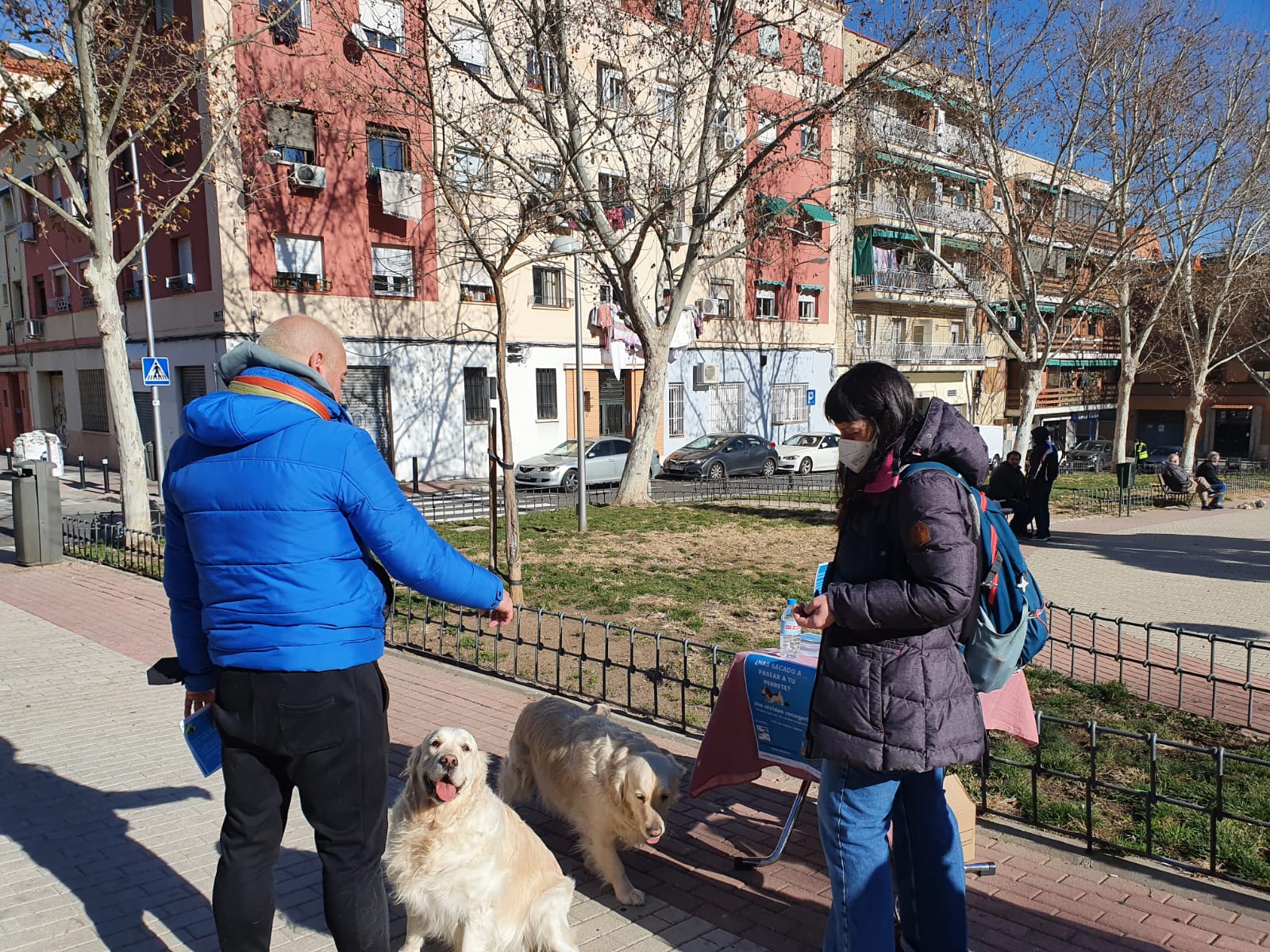 Campaña de sensibilización y concienciación en la recogida de excrementos de caninos en el distrito de Usera