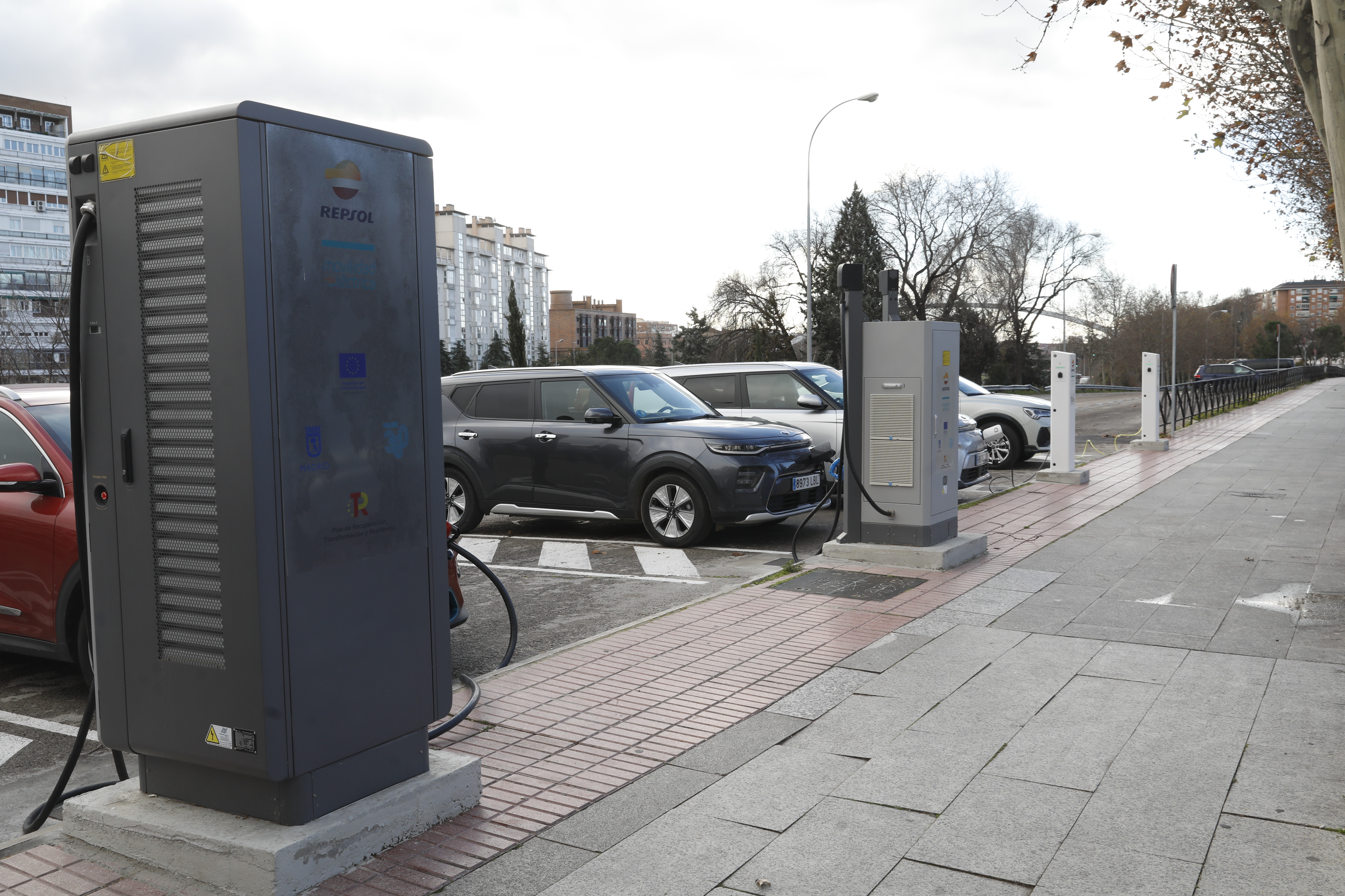 Nueva electrolinera en la ciudad de Madrid