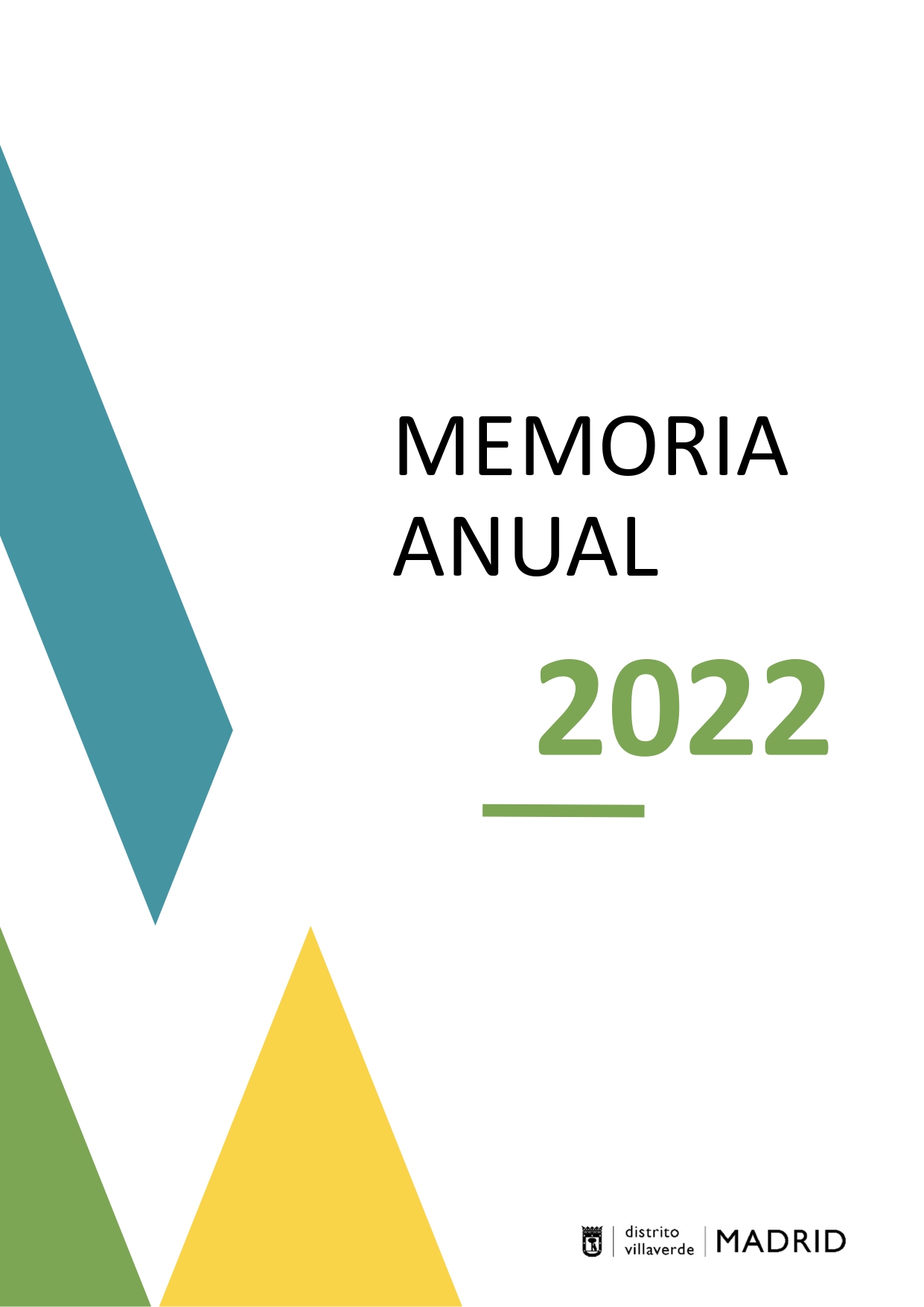 Memoria 2022 del distrito de Villaverde