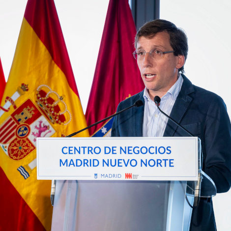Intervención del alcalde de Madrid en la presentación del Centro de Negocios de Madrid Nuevo Norte