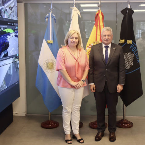 Sanz mantiene encuentros con mandatarios de Buenos Aires en los ámbitos de la seguridad, las emergencias y la atención a las adicciones