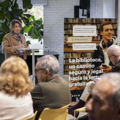 Rivera de la Cruz presenta la campaña municipal de promoción de bibliotecas en colaboración con CEDRO