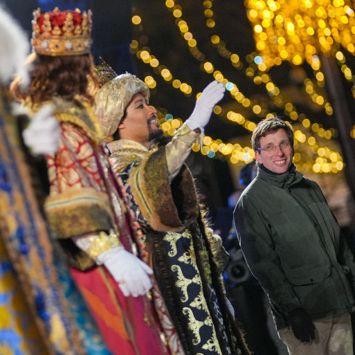 Los Reyes Magos recorren Madrid en una cabalgata dedicada al conocimiento y al saber compartido