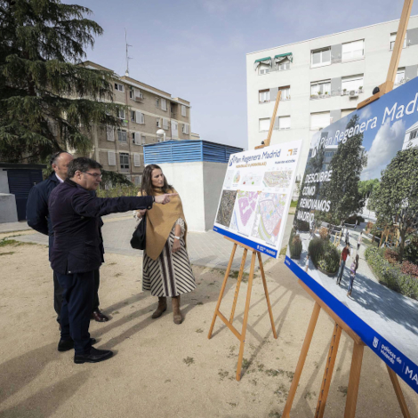 Gonz&aacute;lez presenta el Plan de Acci&oacute;n para la Unidad de Regeneraci&oacute;n Moratalaz III