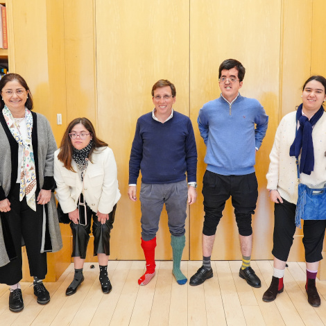 Almeida aboga por la inclusi&oacute;n escolar, social y laboral de las personas con s&iacute;ndrome de Down