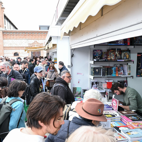 Visitantes en la segunda edici&oacute;n de la Feria del C&oacute;mic de Madrid