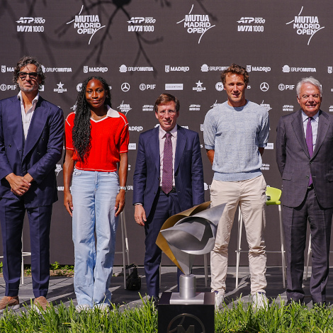 Almeida asegura que &ldquo;el Mutua Madrid Open es el evento deportivo del que nos sentimos m&aacute;s orgullosos y que m&aacute;s nos representa&rdquo; en Madrid