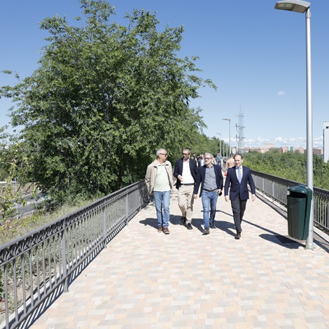 El borde forestal de Orcasitas se transforma con la plantaci&oacute;n de 550 &aacute;rboles, la mejora de la conectividad y la creaci&oacute;n de zonas deportivas