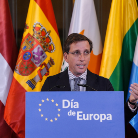 Almeida preside el acto institucional en conmemoraci&oacute;n del D&iacute;a de Europa
