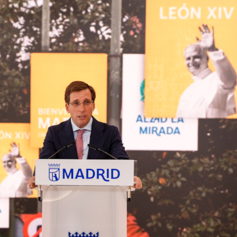 El alcalde de Madrid dicta un bando con motivo del viaje apost&oacute;lico de Le&oacute;n XIV a la ciudad