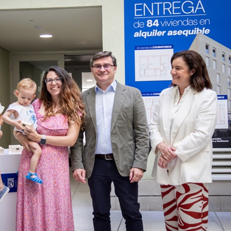 El Ca&ntilde;averal ya cuenta con 770 familias madrile&ntilde;as en viviendas de alquiler asequible de EMVS Madrid