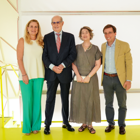 El alcalde de Madrid, Jos&eacute; Luis Mart&iacute;nez-Almeida, presenta el proyecto de remodelaci&oacute;n de Serrer&iacute;a Belga para albergar la Colecci&oacute;n P&eacute;rez Sim&oacute;n