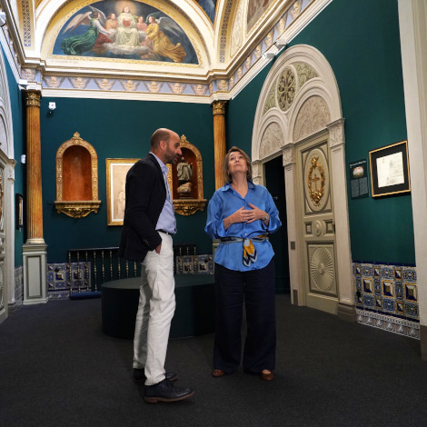 La delegada de Cultura, Turismo y Deporte, Marta Rivera de la Cruz, en la presentaci&oacute;n de la XIV edici&oacute;n de Madrid Otra Mirada