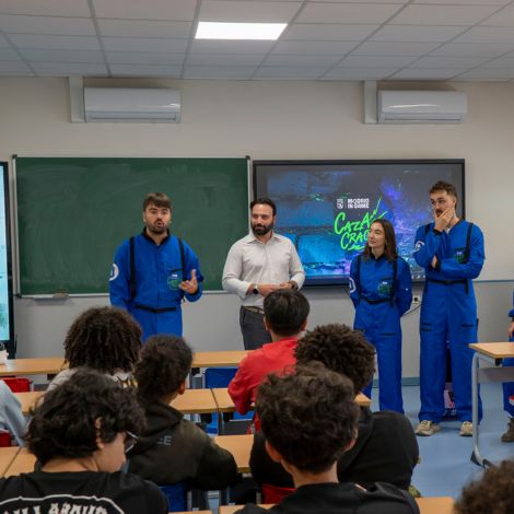 Madrid in Game y los Cazacracks acercan la educación en videojuegos a los estudiantes