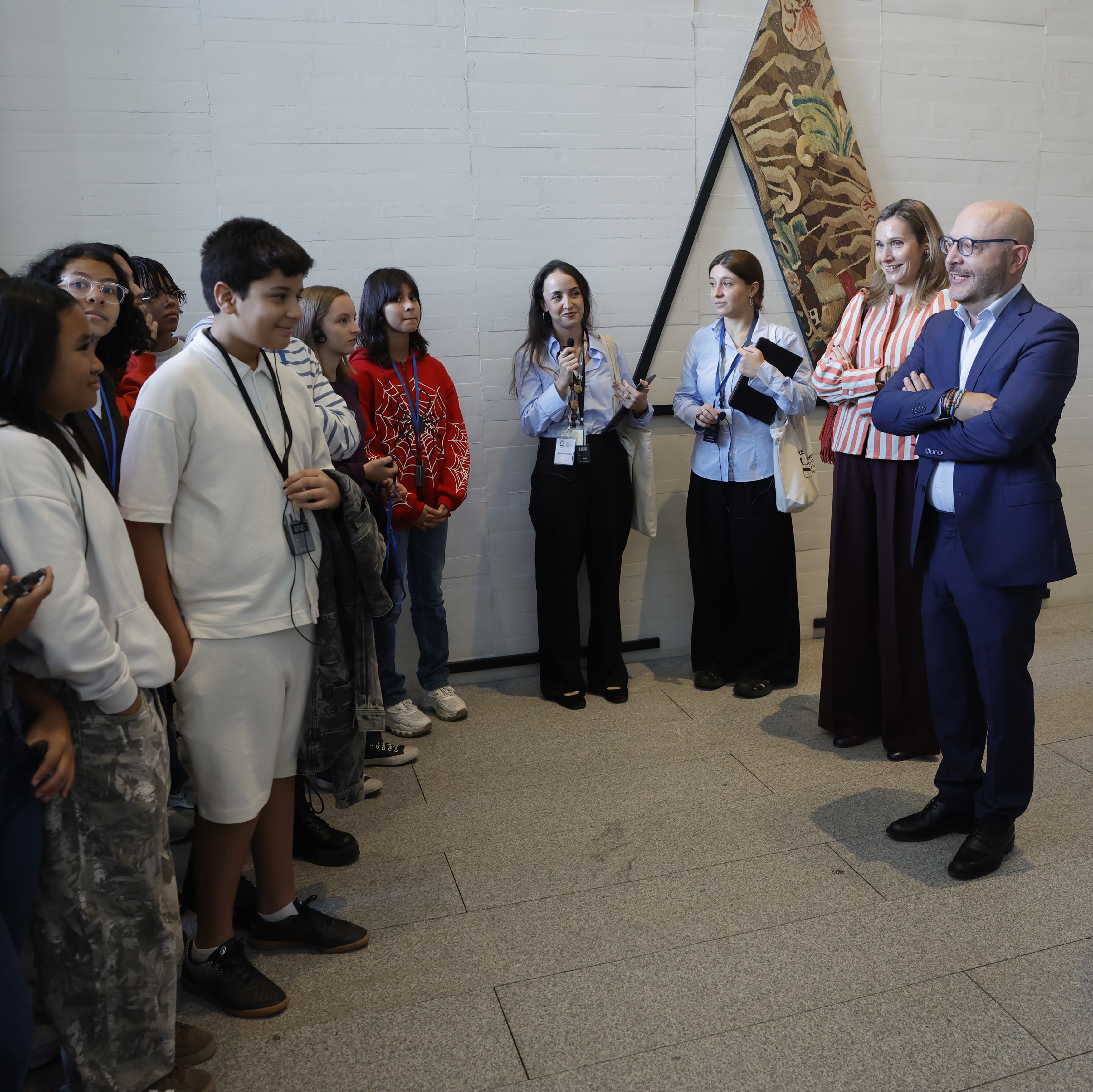 Estudiantes de Madrid descubren su patrimonio histórico en la Galería de Colecciones Reales