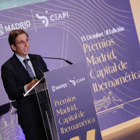 Almeida pone en valor los puentes entre la capital e Iberoam&eacute;rica durante la segunda edici&oacute;n de los premios &lsquo;Madrid, Capital de Iberoam&eacute;rica&rsquo;
