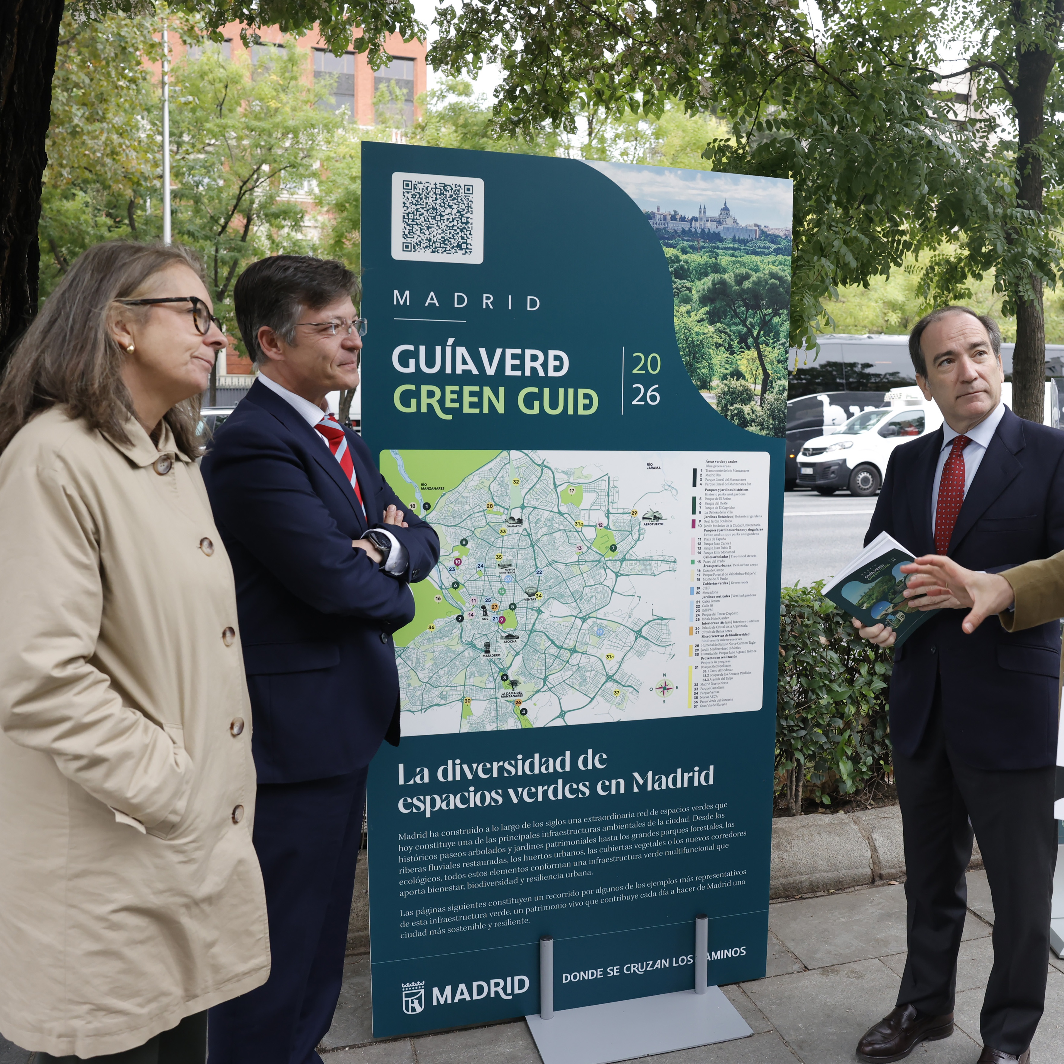 Madrid presenta la Guía Verde que destaca 36 espacios para cuidar el patrimonio natural