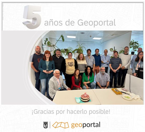 5 años del Geoportal