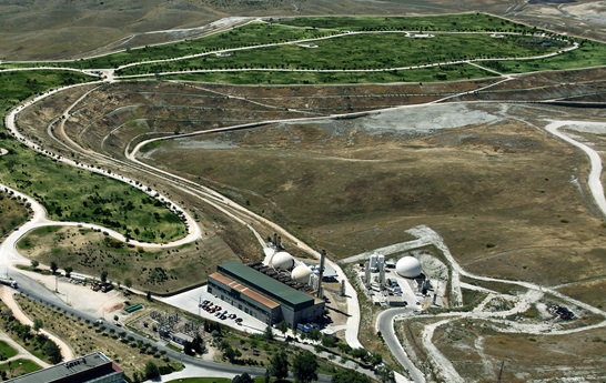 Centro de Desgasificación y Generación Eléctrica “La Galiana”. Foto detalle