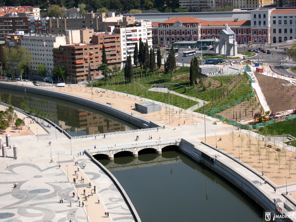 Madrid Río información ampliada - Pasarelas y otras conexiones ...