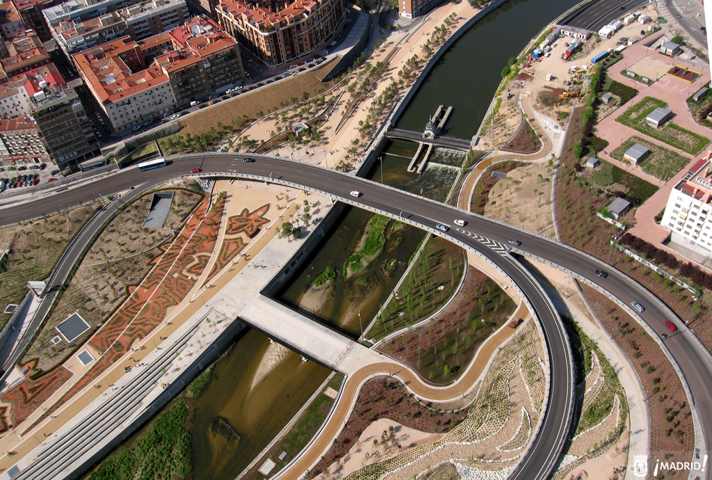 Pasarela Pontona al Norte del Puente de Toledo