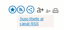 enlace a canal RSS